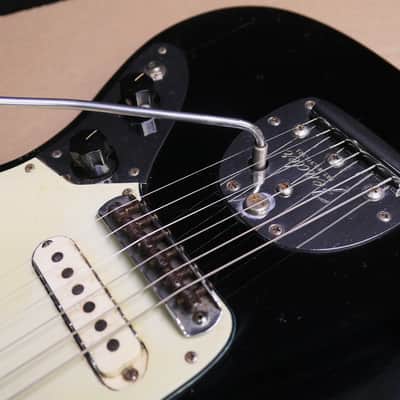 Vintage Fender Jaguar 1962 Black Refin SURFS UP image 17