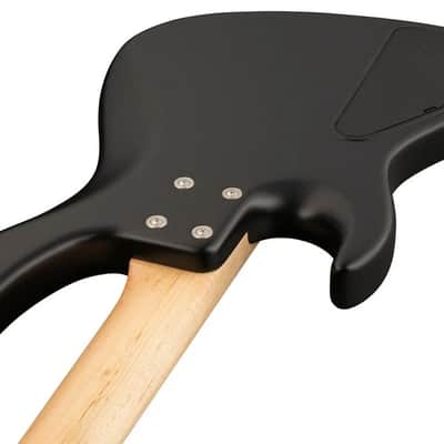 Sadowsky MetroLine 24-Fret Modern Bass, Swamp Ash Body, Maple Fingerboard, 4-String - Solid Black Satin image 6