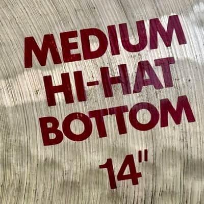 14” Paiste 2002 MEDIUM Bottom Hihat image 3