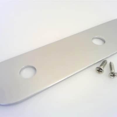 True Custom Shop® Chrome 2-Hole Control Plate for Fender '51 Precision Bass image 1