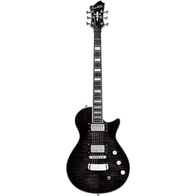 Hagstrom Ultra Max Electric Guitar Regular Dark Storm Gloss image 3