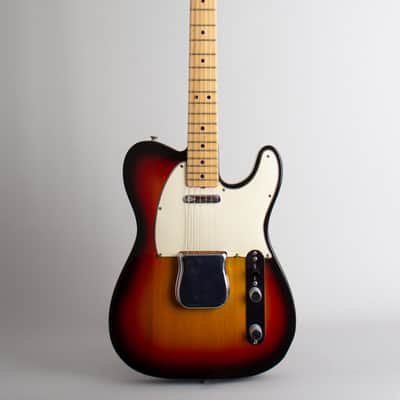 Fender  Telecaster Solid Body Electric Guitar (1968), ser. #263022, original black tolex hard shell case. image 1