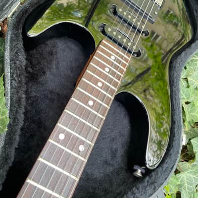 Shadow S-100 1990s - Black Electric Guitar image 5