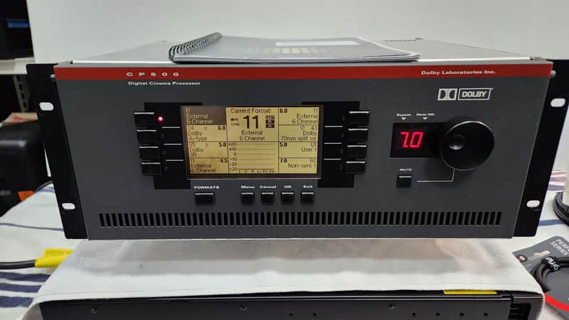 DOLBY LABORATORIES MODEL CP-500 ,DIGITAL CINEMA PROCESSOR image 1