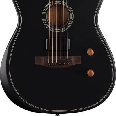 Fender Acoustasonic Standard Telecaster Black image 1