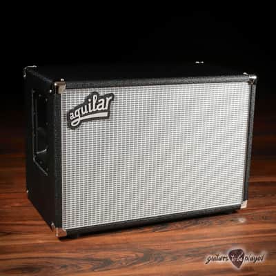 Aguilar DB 210 350W, 4 ohm Bass Cabinet w/ Tweeter (Made in USA) – Classic Black image 1