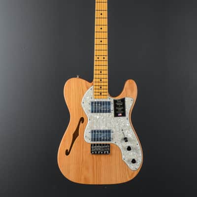 Fender American Vintage II 1972 Telecaster Thinline - Aged Natural image 3