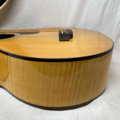 Sigma Guitars STB-ME Acoustic-Electric Bass with Case - MIK Made In Korea 1992 - Natural image 20
