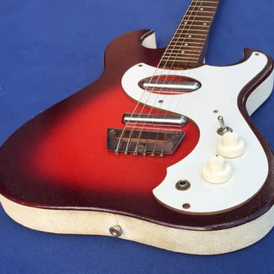 Silvertone 1457 1960 Red Sparkle image 9