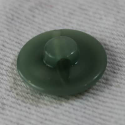 Bandoneon Button Accordion Part - Sage Pearl Bass Flat Button 13.6mm x 6mm image 2