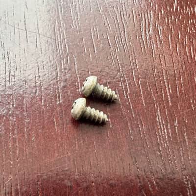 Gibson Vintage 1960's Nickel Les Paul SG ES Truss Rod Cover Screws 1961 1962 1963 1964  1960's image 1