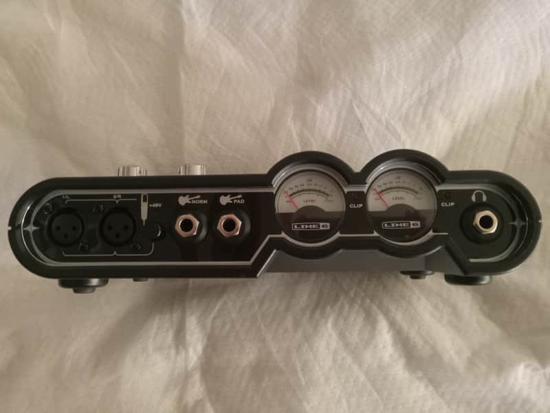 Line 6 TonePort UX2 USB Audio Interface 2000s - Black / Red image 1
