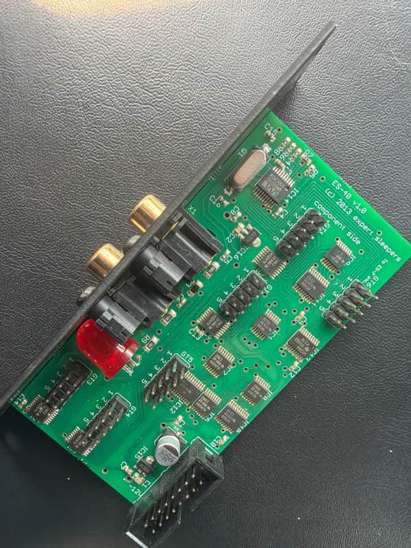 Expert Sleepers ES-40 SPDIF Interface Eurorack Synth Module 2014 - Present - Black image 1