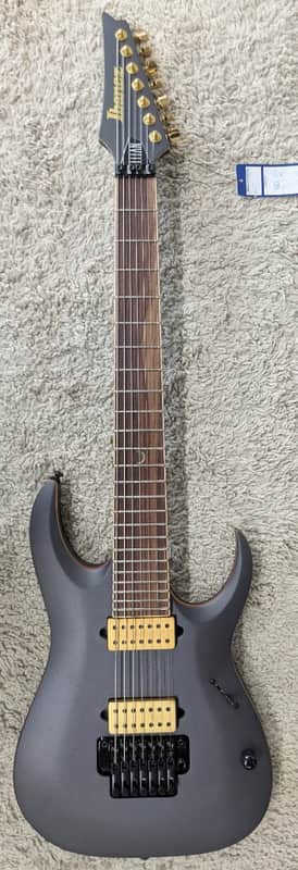 Ibanez JBM27 Jake Bowen SIgnature 7-String Electric Guitar w/Dimarzios - Black image 1