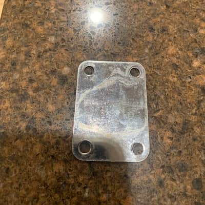 Tiesco Neck Plate 1970s Chrome image 3