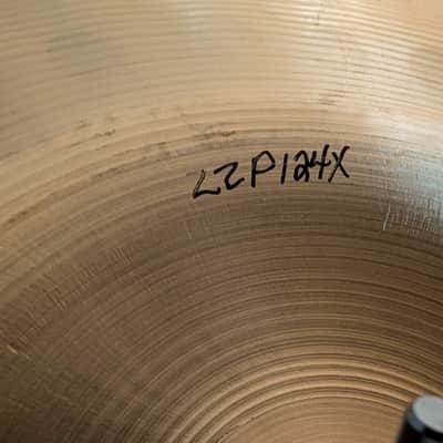 24" Sabian Vault HHX 3114 Grams Ride Based on the 20" Legacy with Raw Band Below Crash It! Clean Bell 🔔 Prototype 2010s - Natural Traditional image 9