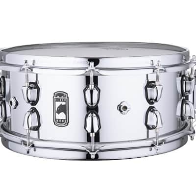 Mapex 14" x 6" Black Panther "Cyrus" 1.0mm Seamed Steel Snare Drum image 2