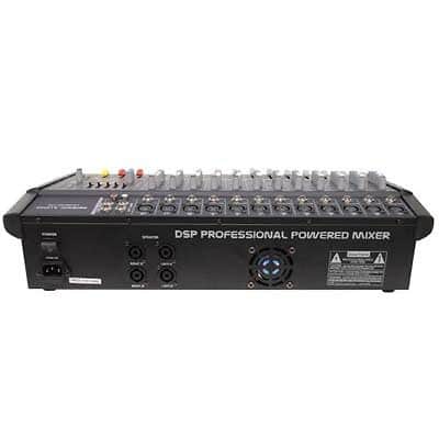 Seismic Audio - LandSlide 12P - 12 Channel DSP Professional Powered Mixer Power image 4