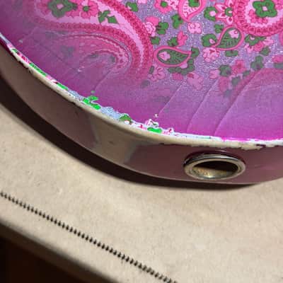 Fender Precision Bass 2000-2022? Master relic- Pink Paisley image 12
