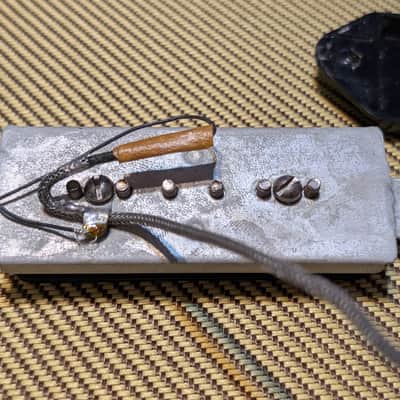 Gibson 1958 P-90 Dog Ear Pickup w pots cover and jack image 7