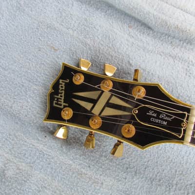 1985 Gibson Les Paul Custom LEFT HANDED 12 Pounds Of Shaw Pickup Lefty Les Paul image 6