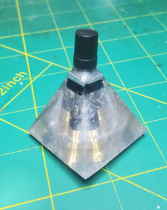 Moth Hunter Mods CV And Audio Attenuator Cast In Epoxy (24 Colors) image 1