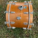 1970s Ludwig 14x22 3ply maple thermogloss vintage bass drum
