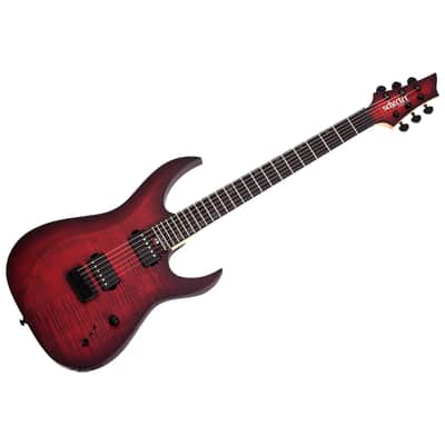 Schecter Sunset 6 Extreme 2023 - Present - Scarlet Burst image 1
