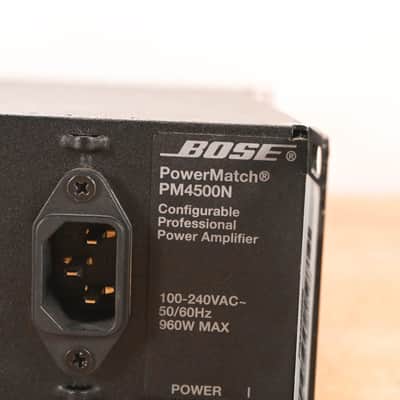 Bose PowerMatch PM4500N Configurable Power Amplifier CG01VTU image 12