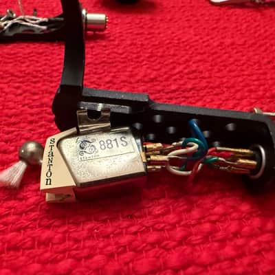 Genuine Stanton 881S cartridge with original D81 Stereohedron stylus. image 3