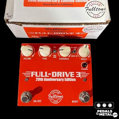 Fulltone Custom Shop FD-3 Full Drive 3 20th Anniversary Edition Dual Overdrive - x9723 image 1