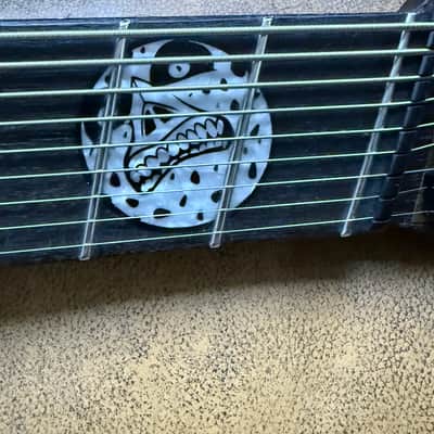 FM Guitars Orquídea “Majora’s Mask” 9 String 2025 - Sparkle frost image 4