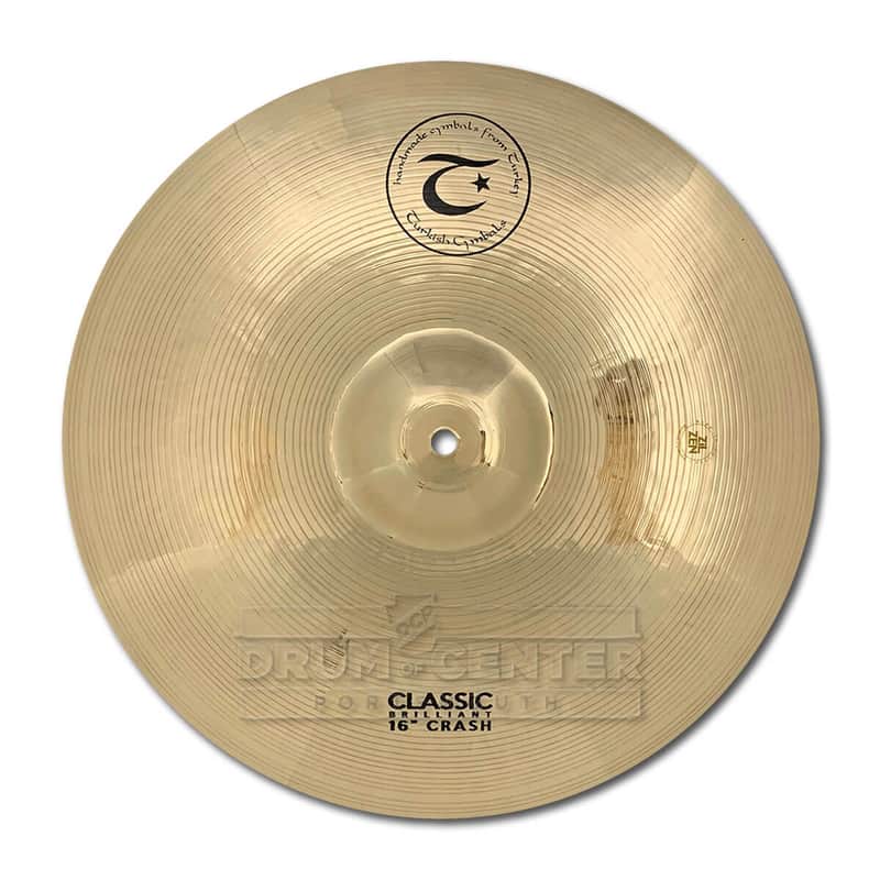 Turkish Classic Brilliant Crash Cymbal 16" image 1