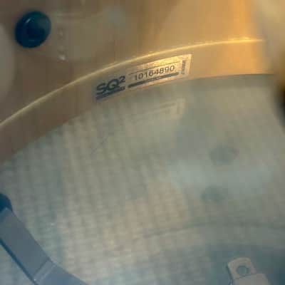 Sonor 14x6.5 SQ2 Vintage Maple Snare Drum - White Oyster Pearl image 4