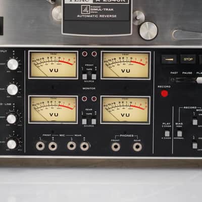 Teac A-2340R 7" 4-Track 4-Channel Reel to Reel Tape Machine #58960 image 4