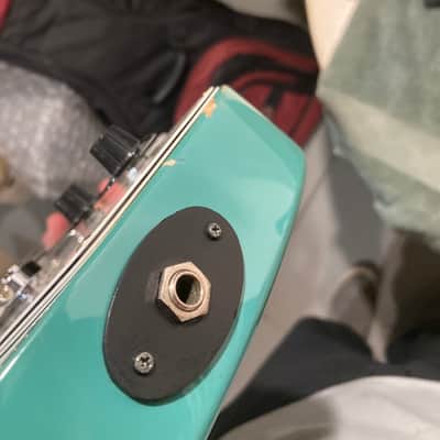 Fernandes H-65 (Vertigo) first series, Made in Japan 1994 - turqoise image 19