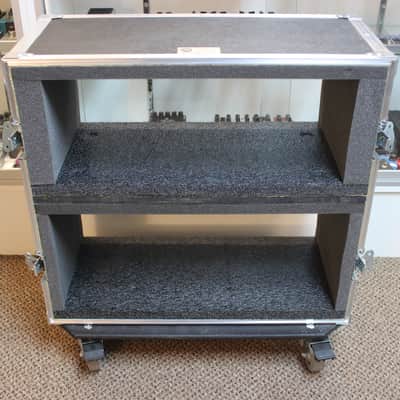 used Roadhawg Custom Cases Dual Amp Head Road Case, Excellent Condition image 1