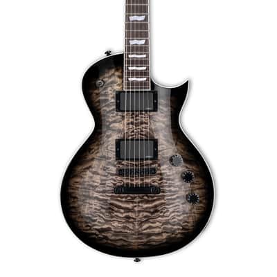ESP LTD EC-400 QM See Thru Black Sunburst image 1