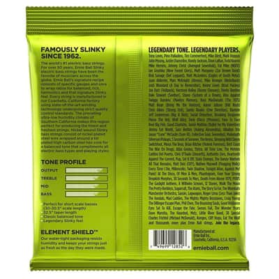 Ernie Ball Short Scale SlinkyBass Guitar Strings (45-105) image 4