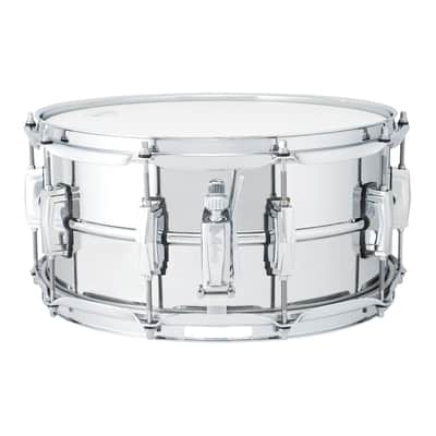 Ludwig Chrome-Over-Brass 6.5x14" Snare Drum w/Imperial Lugs | LB402B | NEW | Authorized Dealer image 2