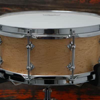Craviotto 5.5x14" Private Reserve Birdseye Maple Snare Drum image 6