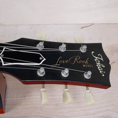 Tokai Love Rock LS-50 MIJ 1981 Cherry Sunburst Vintage Japan w/ Bag image 3