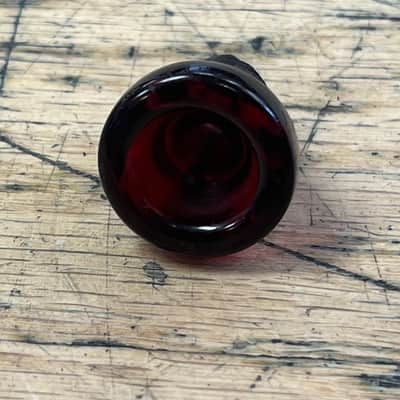 Used Conn BI-420 Visible Embouchure Trumpet Mouthpiece Screw Top Bakelite image 7