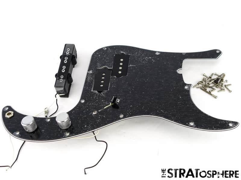 Fender Tony Franklin Precison P Jazz Bass LOADED PICKGUARD DiMarzio image 1