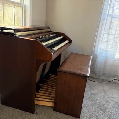Hammond A-305 Organ w/ Premium Built-In Leslie Speaker, 25-Note Pedalboard, & Bench! image 12