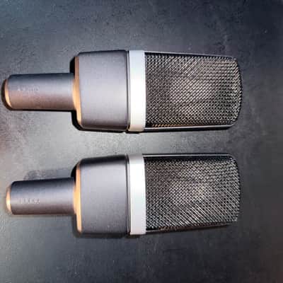 Pair AKG C214 Large Diaphragm Cardioid Condenser Microphones 2010s - Minty image 14