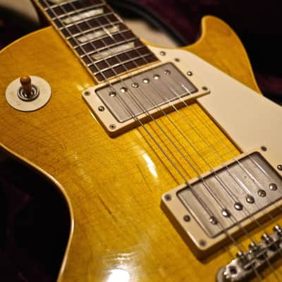 2009 Tom Murphy Aged Gibson Custom Shop 1958 Reissue R8 Lemon Burst with Madagascar rosewood. image 8