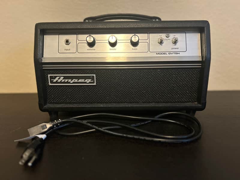 Ampeg Model GVT5H 5-Watt Tube Guitar Amp Head 2010s - Black image 1