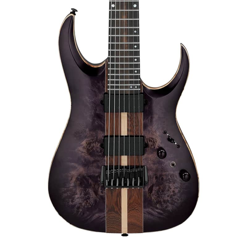 Mint Ibanez RGA Premium 7str Electric Guitar Deep Twilight Burst Low Gloss w/Bag image 1
