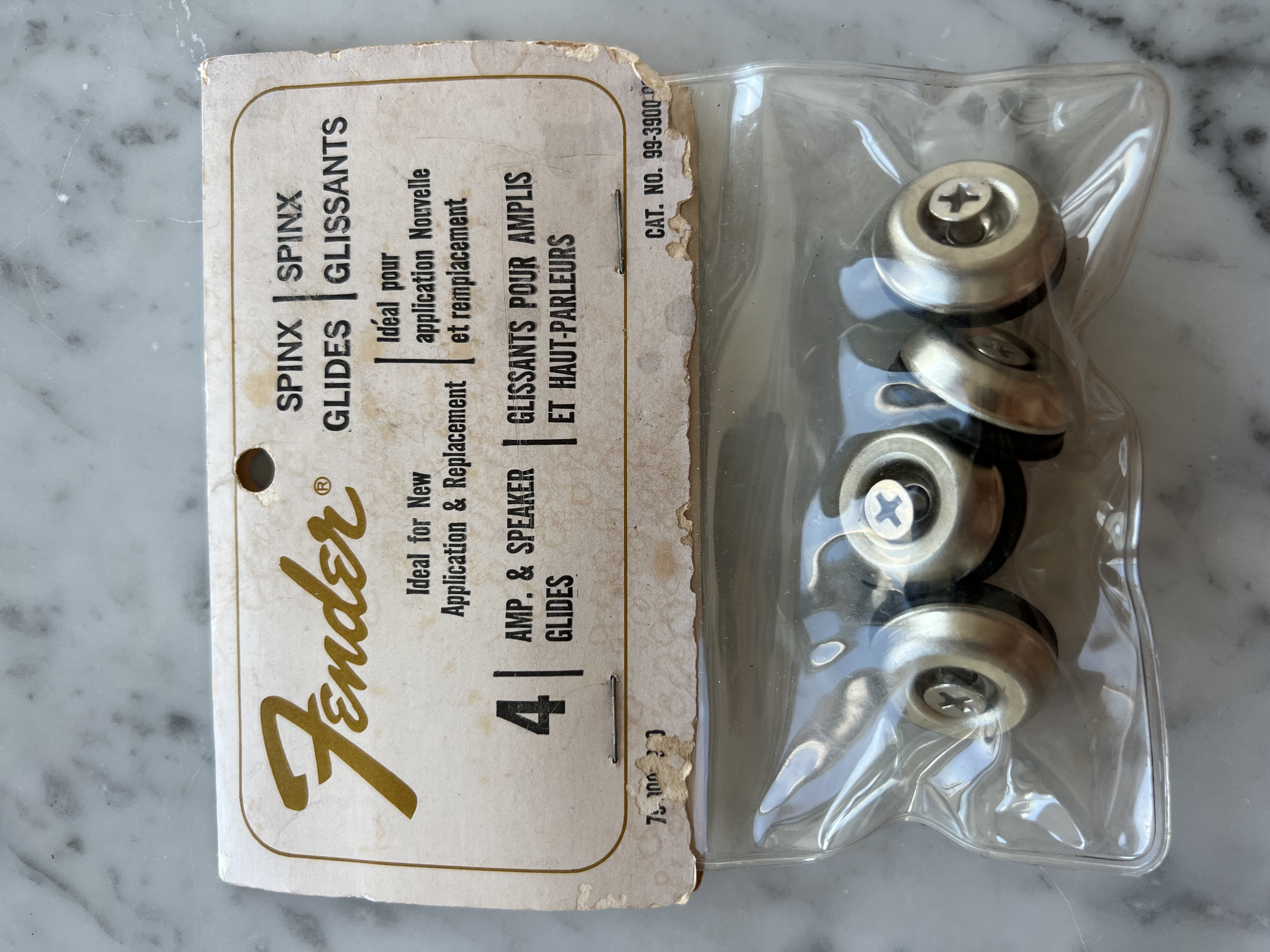 1970’s Fender Spinx Glides Amp Speaker Rare Case Candy NOS Vintage CBS Silverface 1970’s